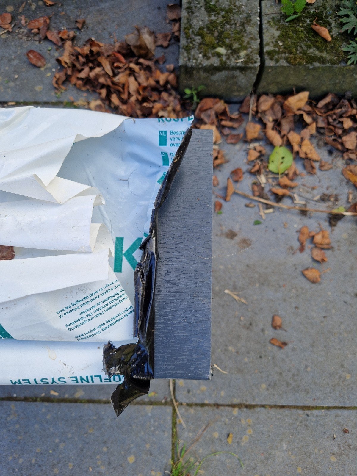 Keralit dakrand bekleding boeideel 20 cm hoog antraciet 701, Ophalen, Nieuw