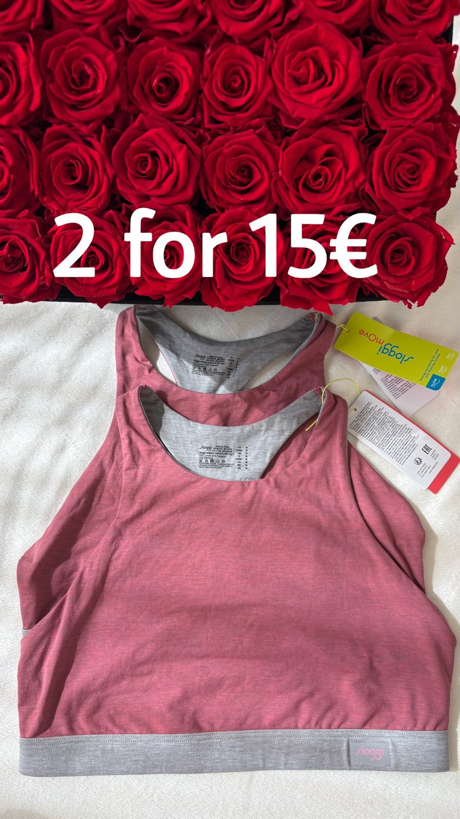 2x Sloggi M sporttopjes - Nieuw met kaartjes