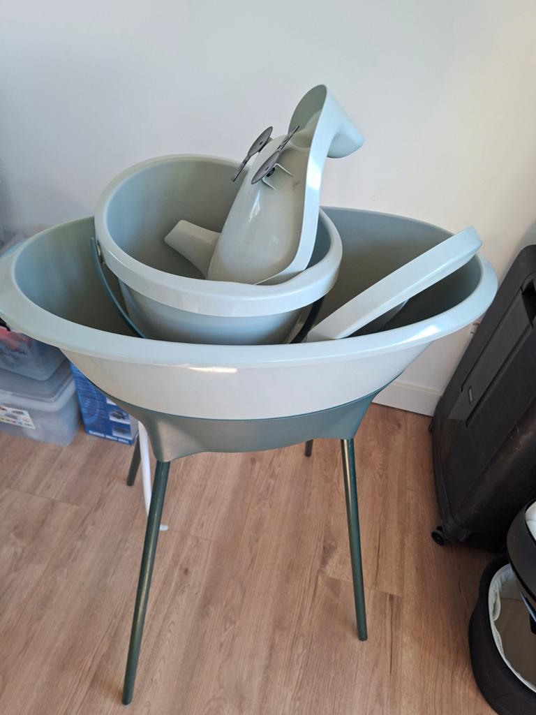 Babybadje, Ophalen, Gebruikt, Badje
