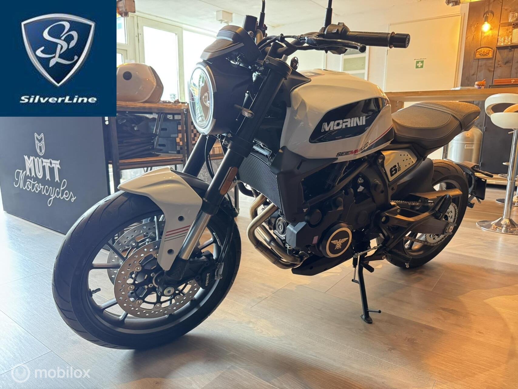 Moto Morini SEIEMMEZZO 650 STR nieuwste model SUPERSTUNT!, Motoren, Motoren | Overige merken, 649 cc, Bedrijf, Meer dan 35 kW