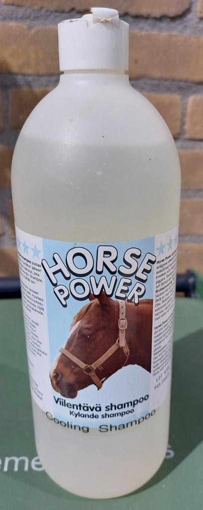 Cooling Shampoo voor paarden, volle grote literfles, Ophalen of Verzenden