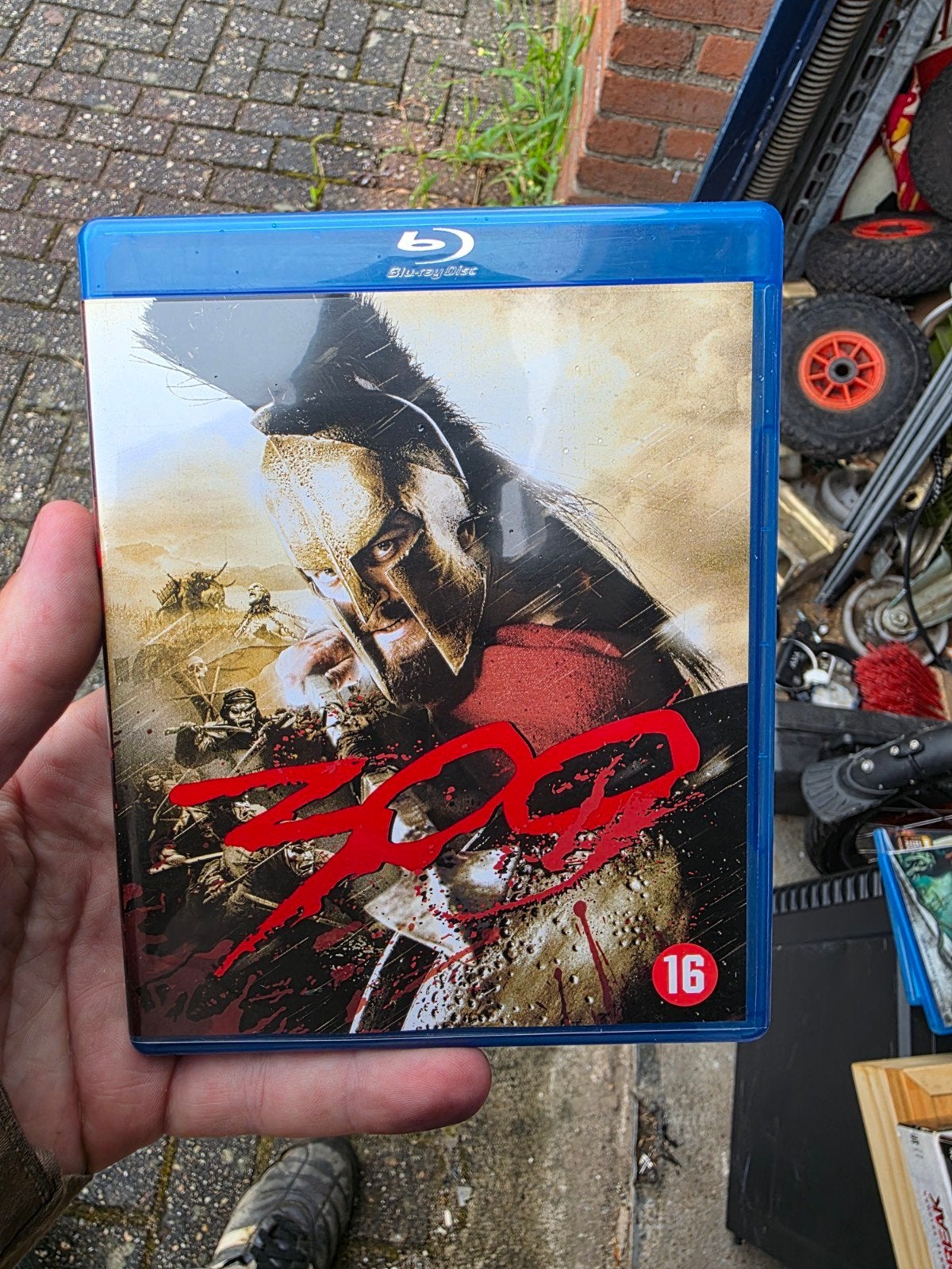 300 Blu-ray Disc - Epische Actie Film, Vanaf 16 jaar, Actie, Zo goed als nieuw, Blu-ray