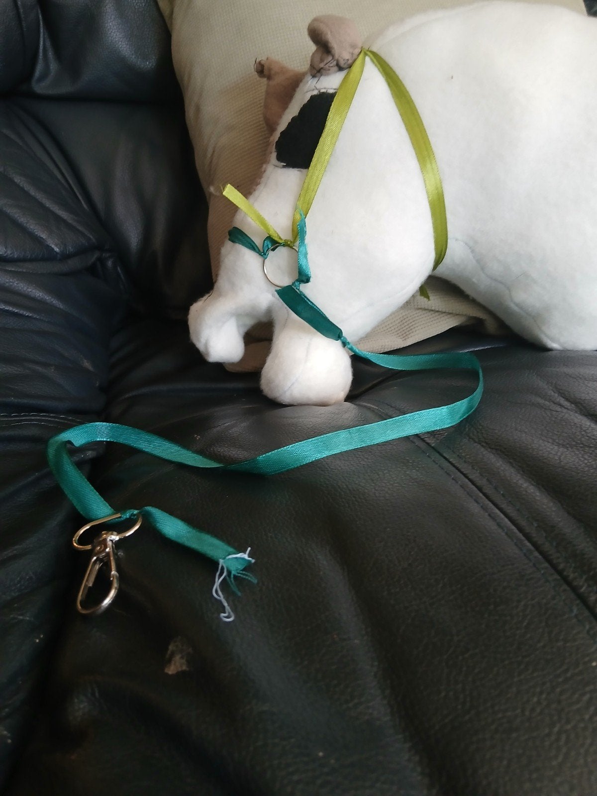 Hobby horse stokpaard halster, Ophalen