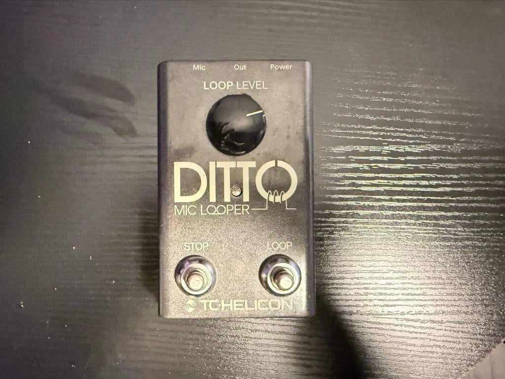 TC Helicon Ditto Mic Looper - Zo goed als nieuw, Muziek en Instrumenten, Ophalen of Verzenden, Zo goed als nieuw, Overige typen