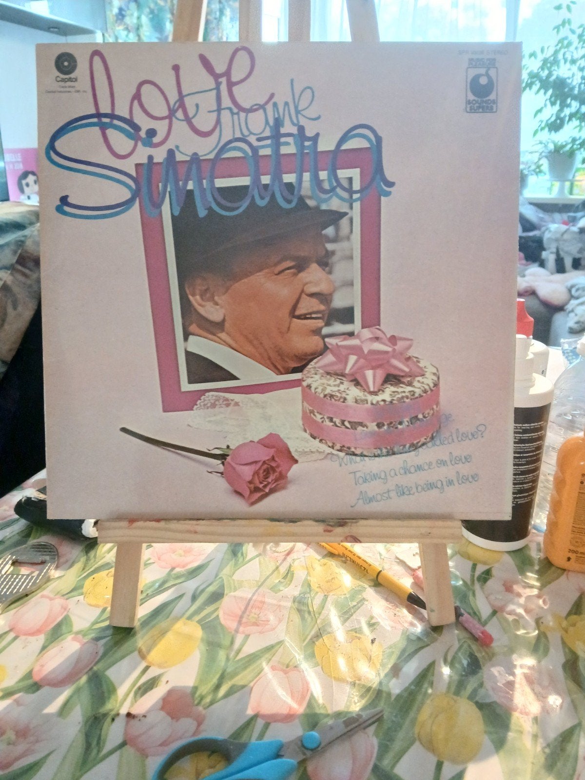 Frank Sinatra - Love Sinatra LP (1970) - Pop/Easy Listening, LP, Gebruikt, Pop, Ophalen of Verzenden