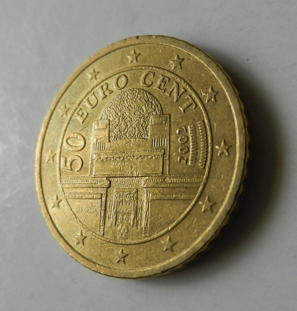 Oostenrijk 50 eurocent 2002, Postzegels en Munten, Munten | Europa | Euromunten, Verzenden, Oostenrijk, 50 cent, Losse munt