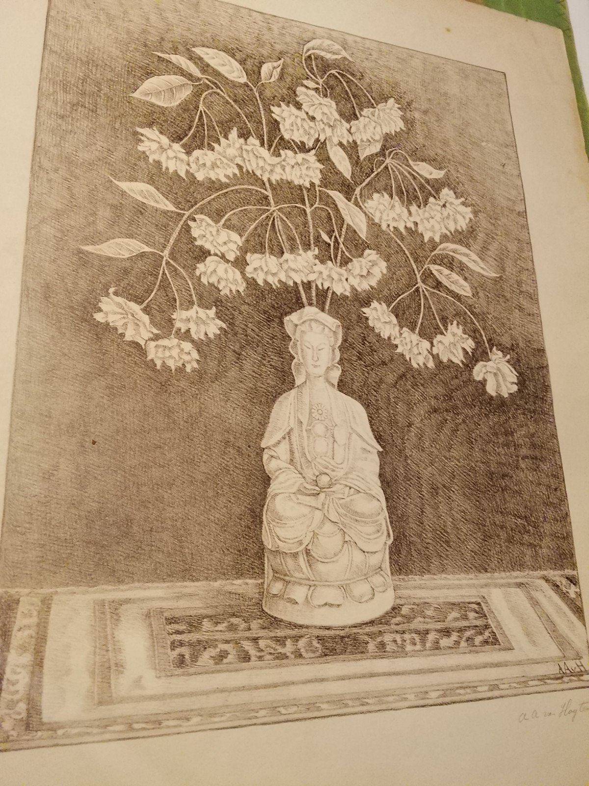 A.A.van Hoytema 1875-1967 tekening, Ophalen of Verzenden