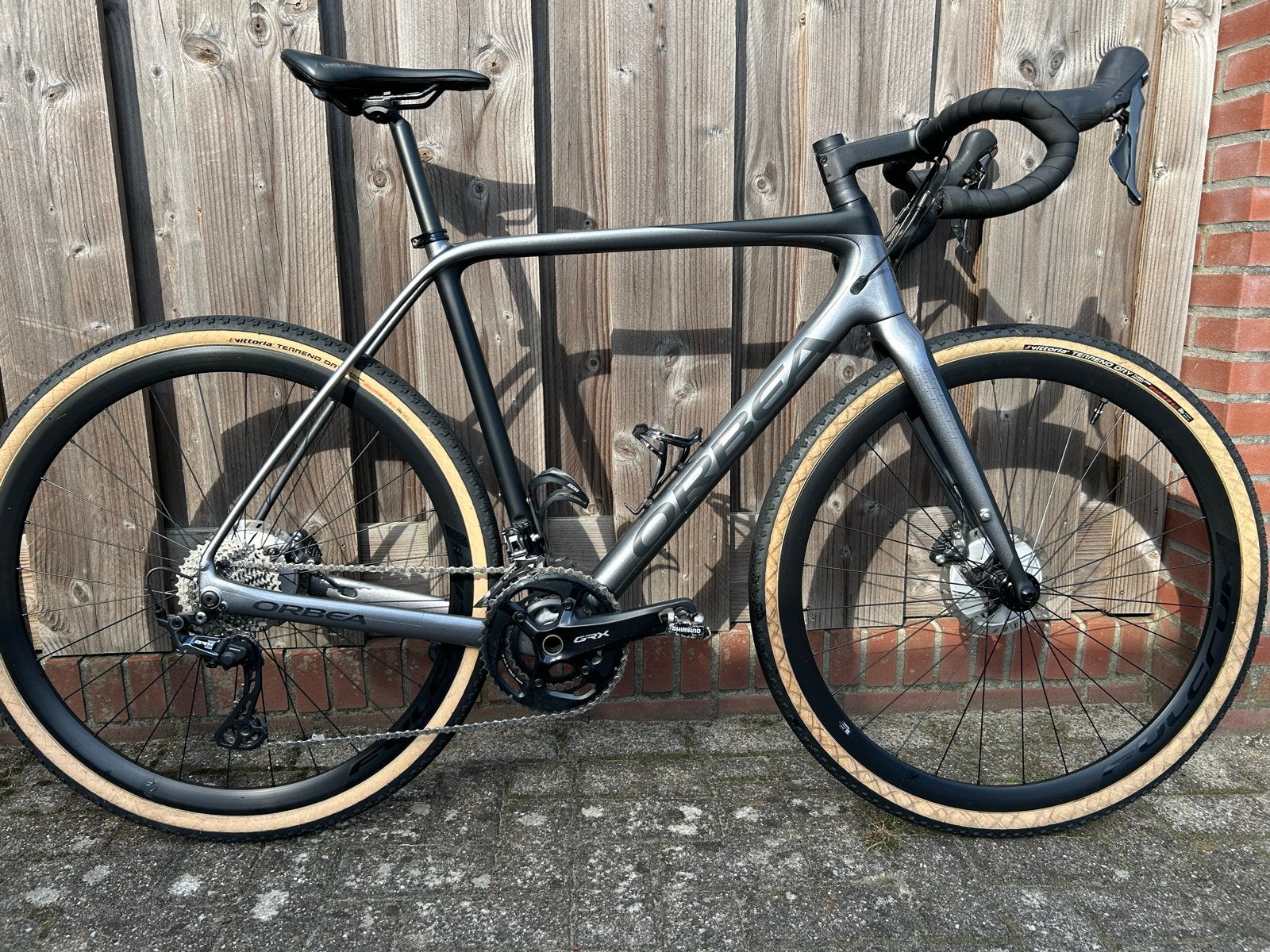Orbea Terra Gravelbike - Framemaat M - Shimano GRX 2x11, 28 inch, Gebruikt, Carbon, 57 tot 61 cm
