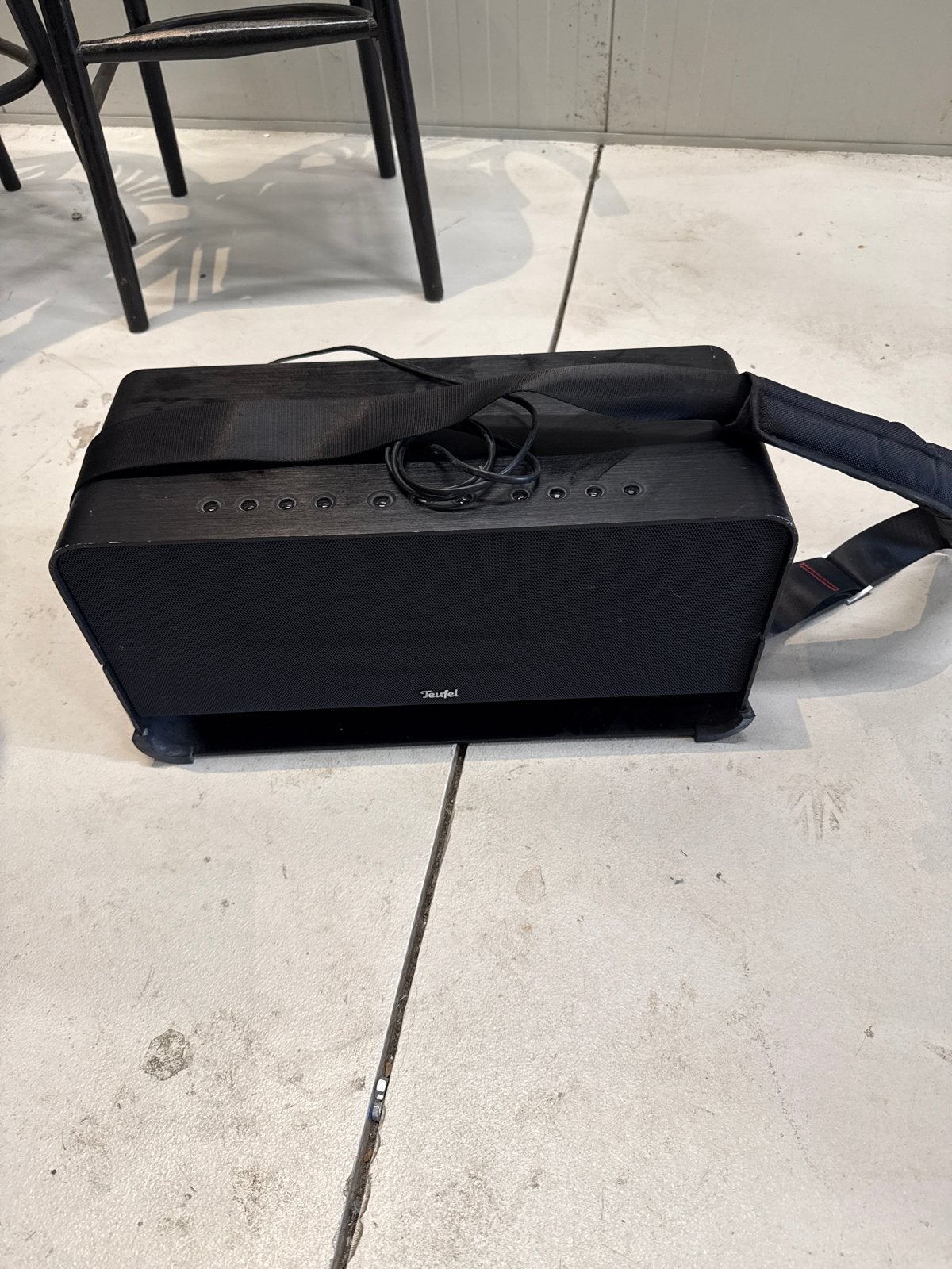 Teufel Boomster Draagbare Bluetooth Speaker - Zo goed als ni, Overige merken, Ophalen of Verzenden, Zo goed als nieuw, Draagbare speaker