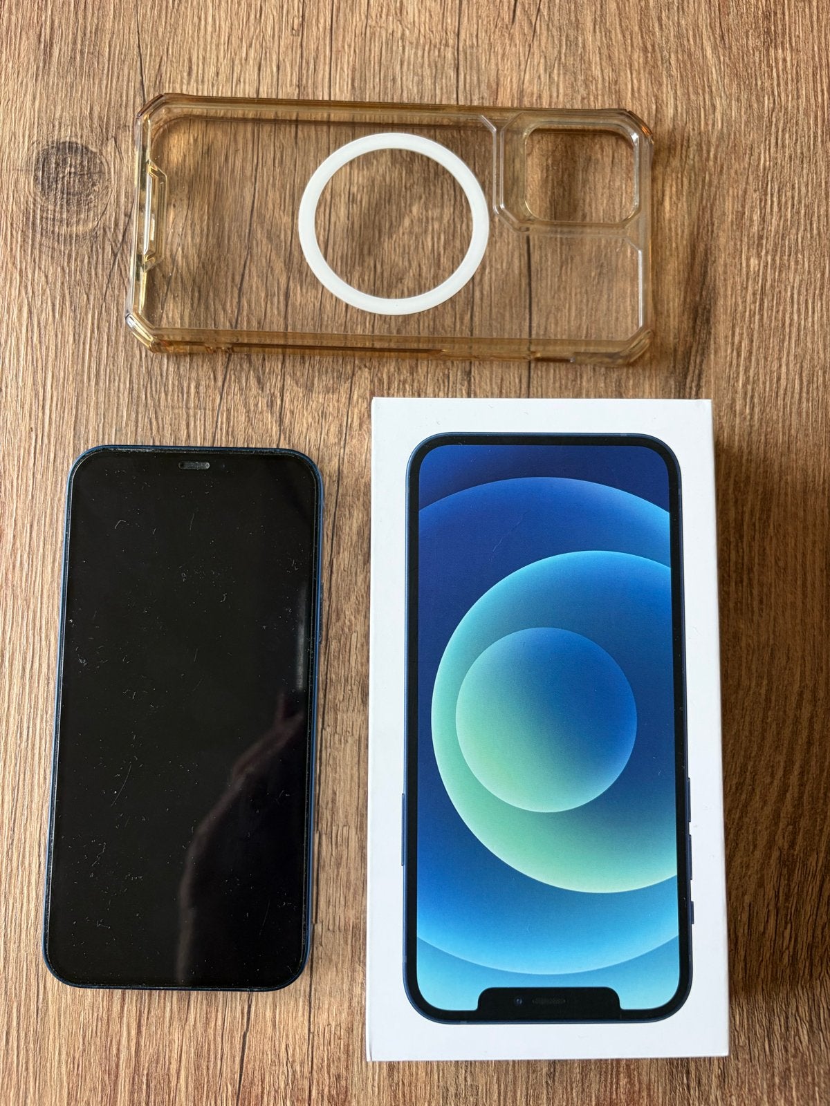 iPhone 12 Blauw 64 GB, Ophalen, Blauw, IPhone 12, Zonder simlock