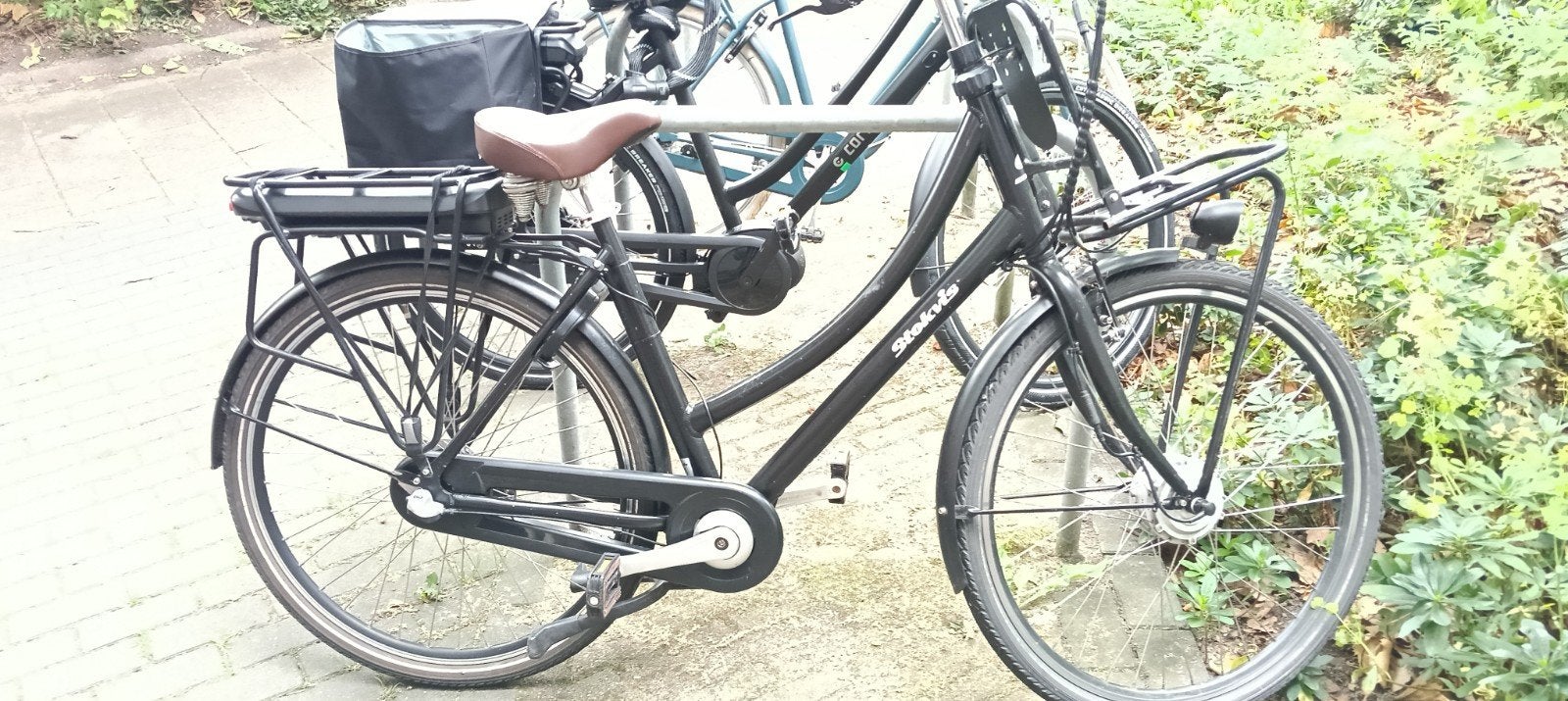 Stokvis electrische fiets defect (zie omschrijving), Fietsen en Brommers, Elektrische fietsen, Ophalen, Gebruikt, 30 tot 50 km per accu