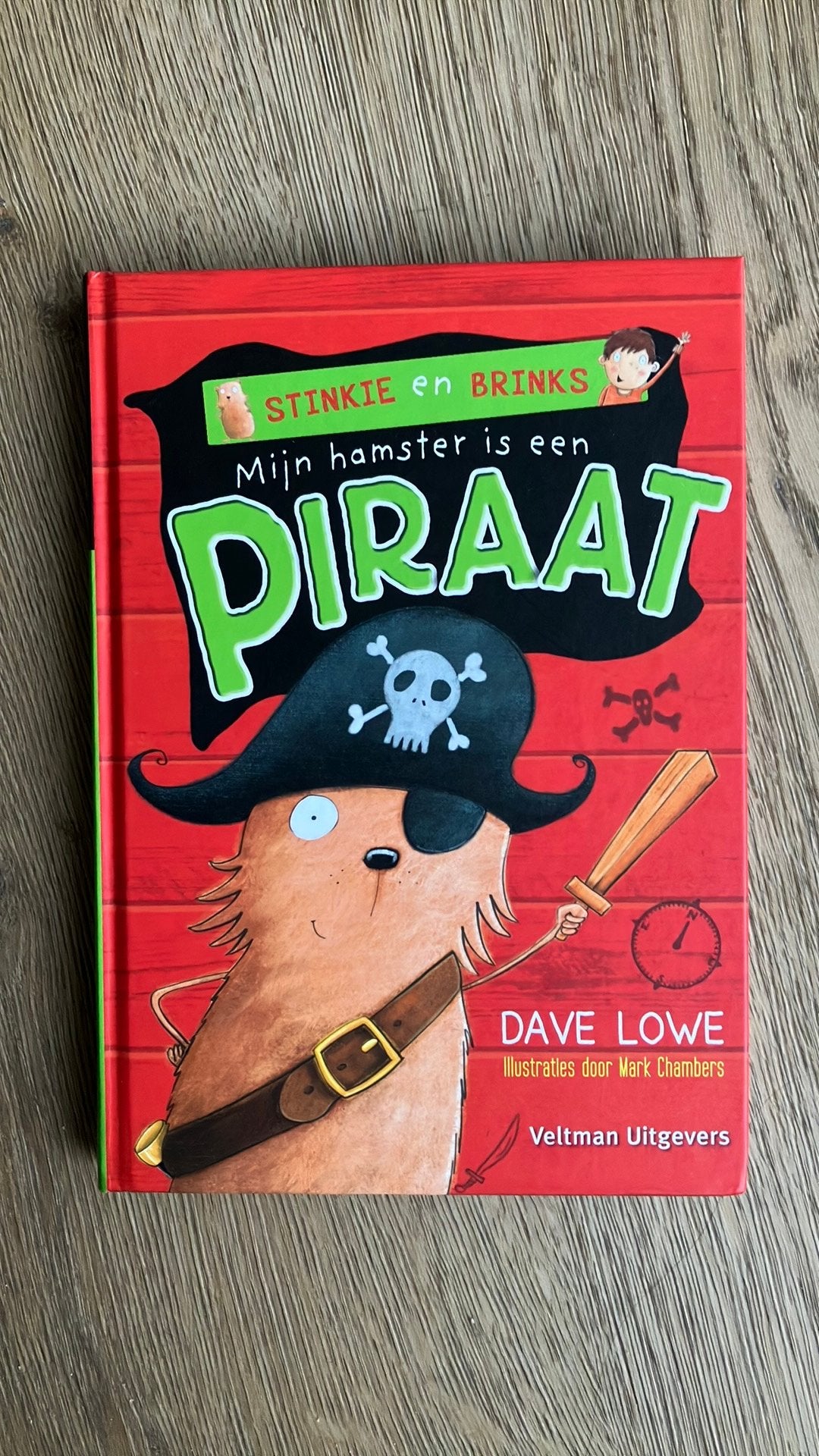 Dave Lowe - Mijn hamster is een piraat, Ophalen, Fictie algemeen, Dave Lowe, Zo goed als nieuw