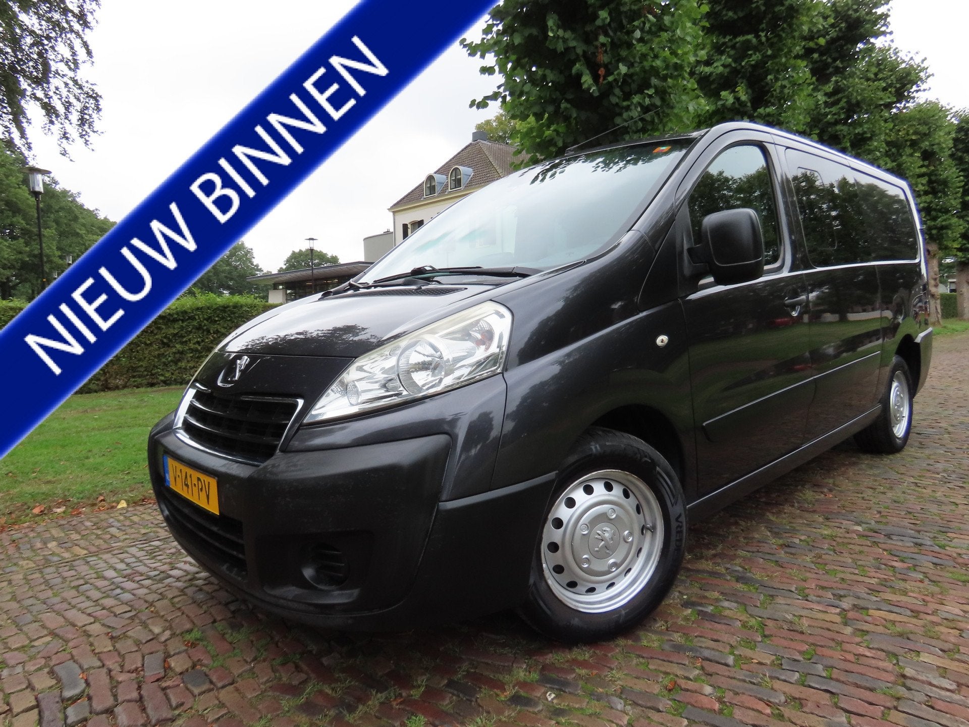 Peugeot Expert 229 2.0 HDI L2H1 DC Navteq 5 Persoons Dubbele, Auto's, Voorwielaandrijving, Gebruikt, 4 cilinders, Zwart