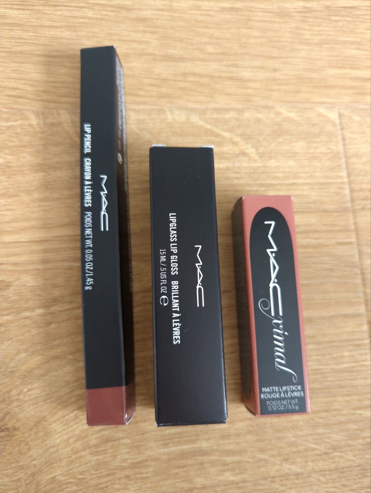 Mac nieuwe lip set drie stuks, Ophalen of Verzenden, Nieuw, Lippen