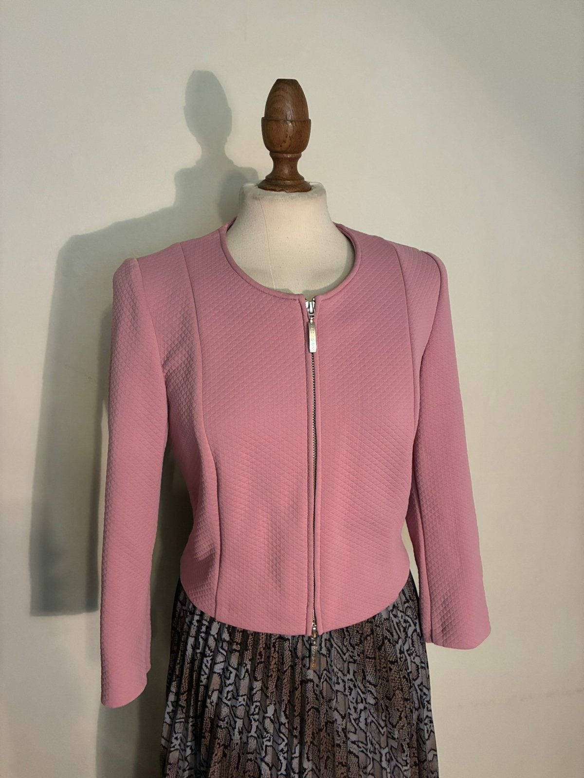 CAROLINE BISS JASJE/VEST LILA/ROSE, Verzenden, Zo goed als nieuw, Maat 38/40 (M), Roze