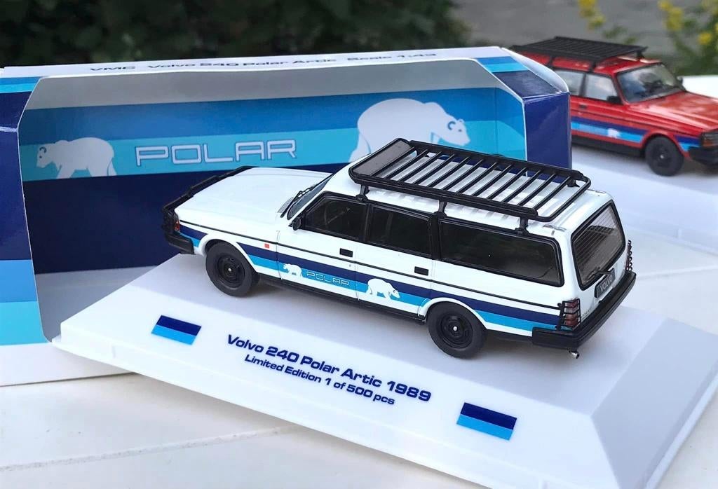 Ixo Volvo 240 Polar Artic 1:43, Hobby en Vrije tijd, Modelauto's | 1:43, Verzenden, Nieuw, Auto, Overige merken