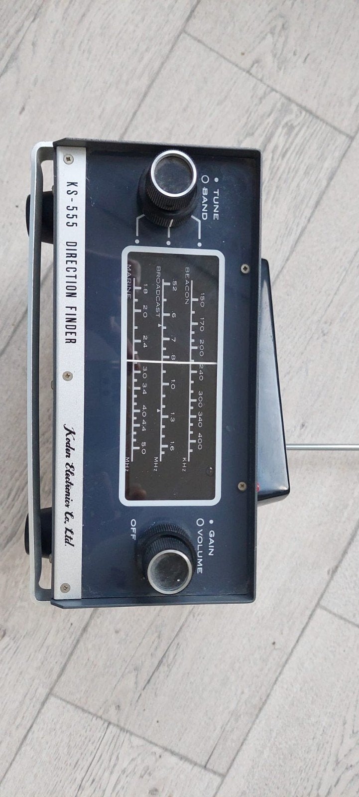 Koden KS-555 Maritime Navigation Receiver, met handleiding, Ophalen of Verzenden, Zo goed als nieuw, Communicatie