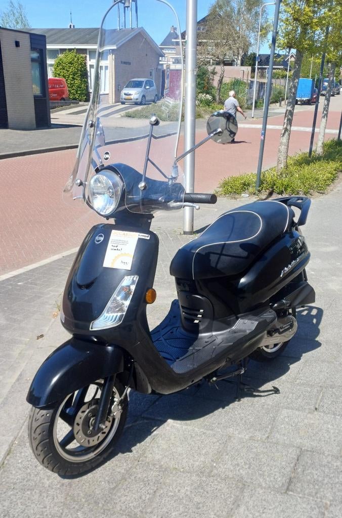 Sym Fiddle 1 uit 2018 met lage kilometerstand, Ophalen, Gebruikt, Sym, SYM