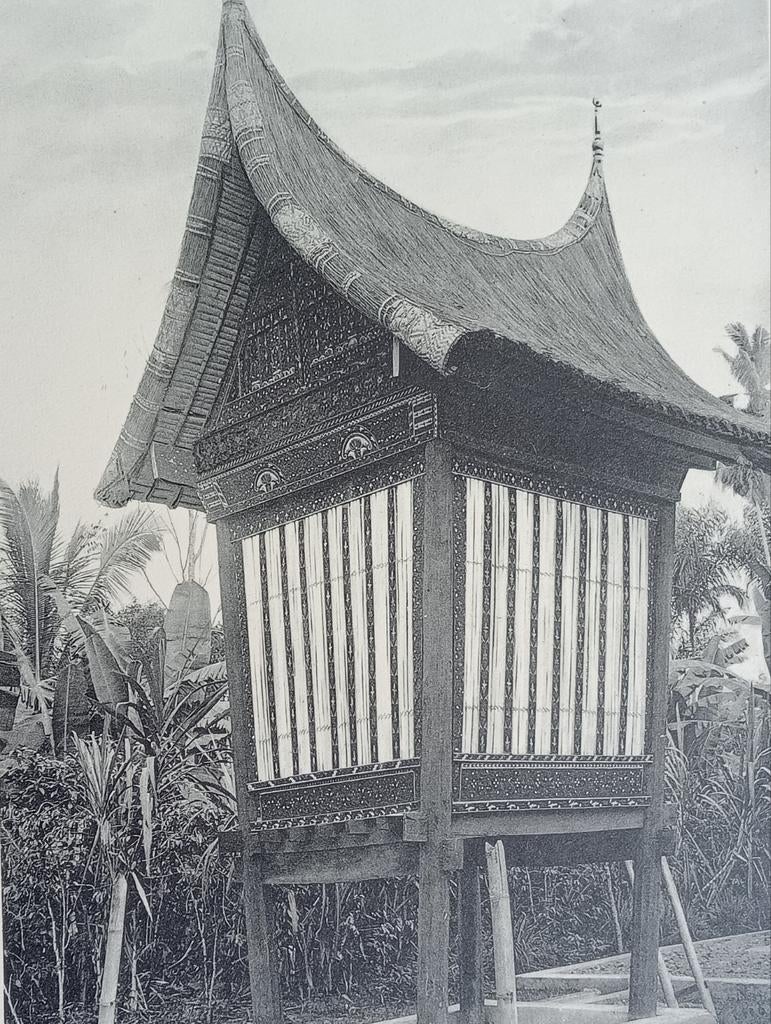 Fotogravure 1910 Indonesië Indonesia Sumatra, Ophalen of Verzenden, Voor 1940, Gebruikt, Overige onderwerpen