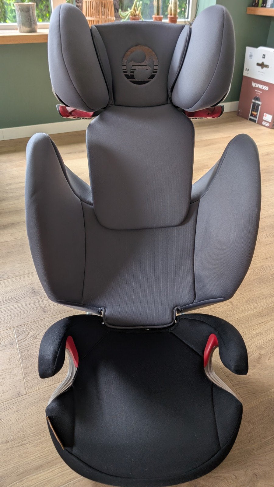 Cybex Solution S-fix autostoel - Zwart/Grijs, Overige merken, Autogordel of Isofix, 15 t/m 36 kg, Verstelbare rugleuning