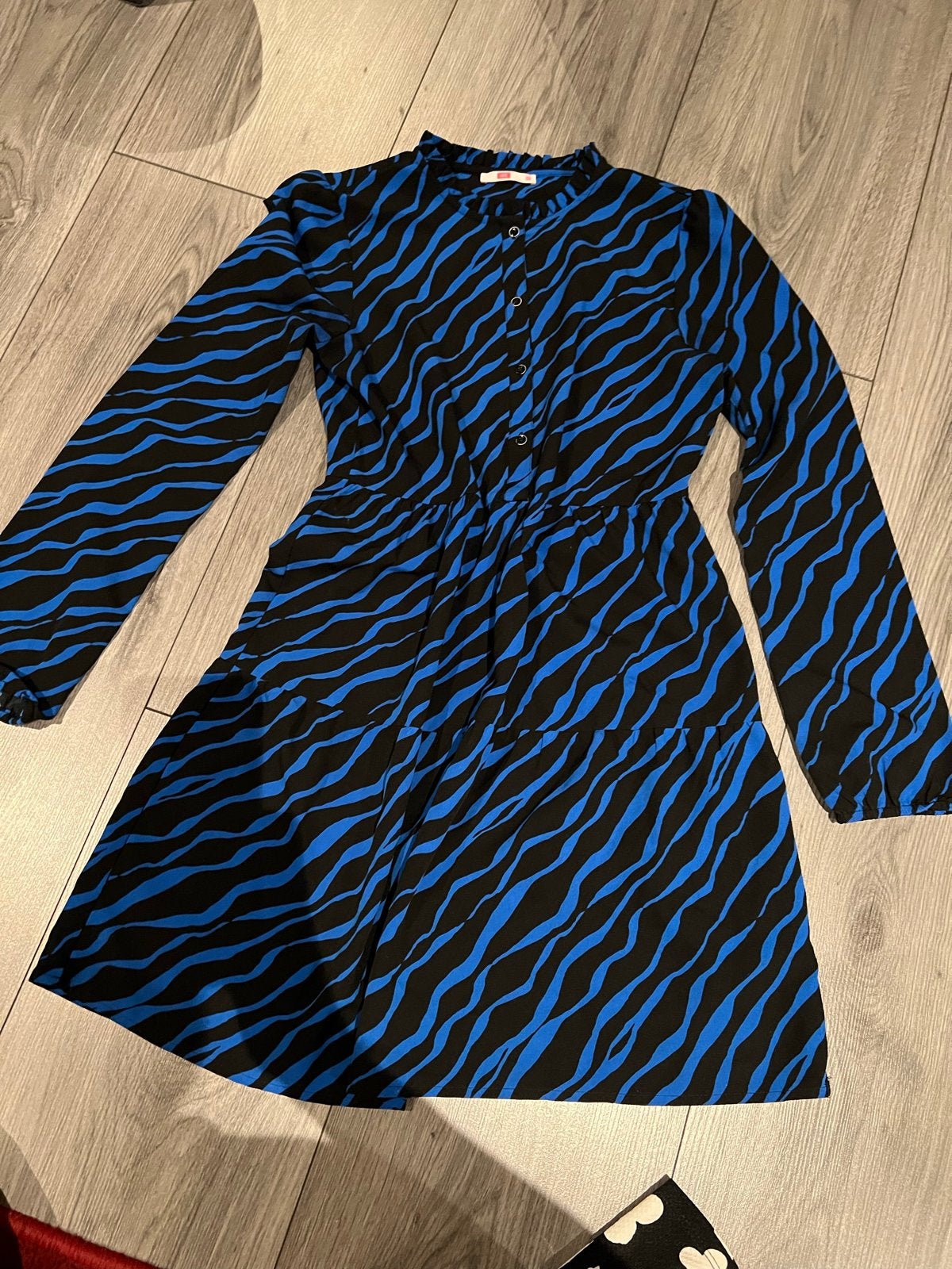 WE jurk met zebraprint - Maat 158/164, Kinderen en Baby's, Kinderkleding | Maat 158, Ophalen of Verzenden, Gebruikt, Meisje, Jurk of Rok