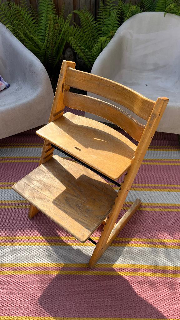 Tripptrapp Stokke stoel, Ophalen, Gebruikt, Meegroeistoel