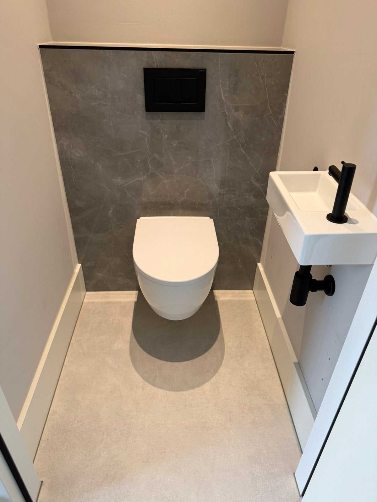 Complete Geberit Toiletset, Ophalen, Zo goed als nieuw, Toilet
