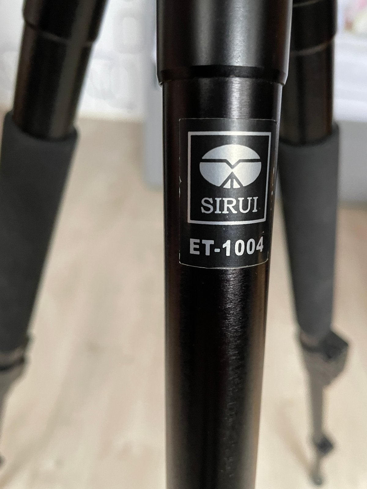 Sirui ET-1004 statief aluminium, Ophalen, Gebruikt, Driepoot, Inclusief draagtas