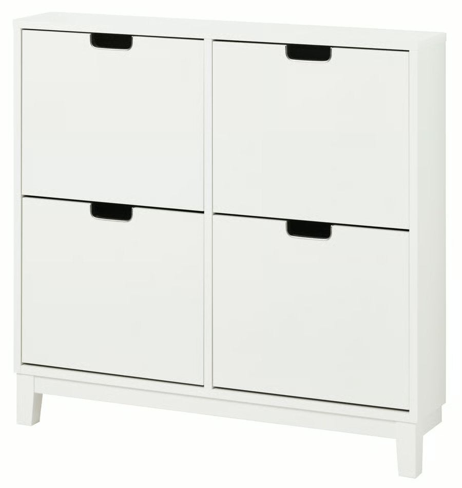 IKEA STÄLL schoenenkast wit - 4 vakken, Ophalen, Gebruikt
