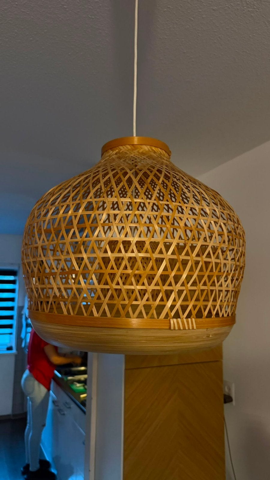 Lamp, Ophalen, Nieuw, Natuurlijk materiaal