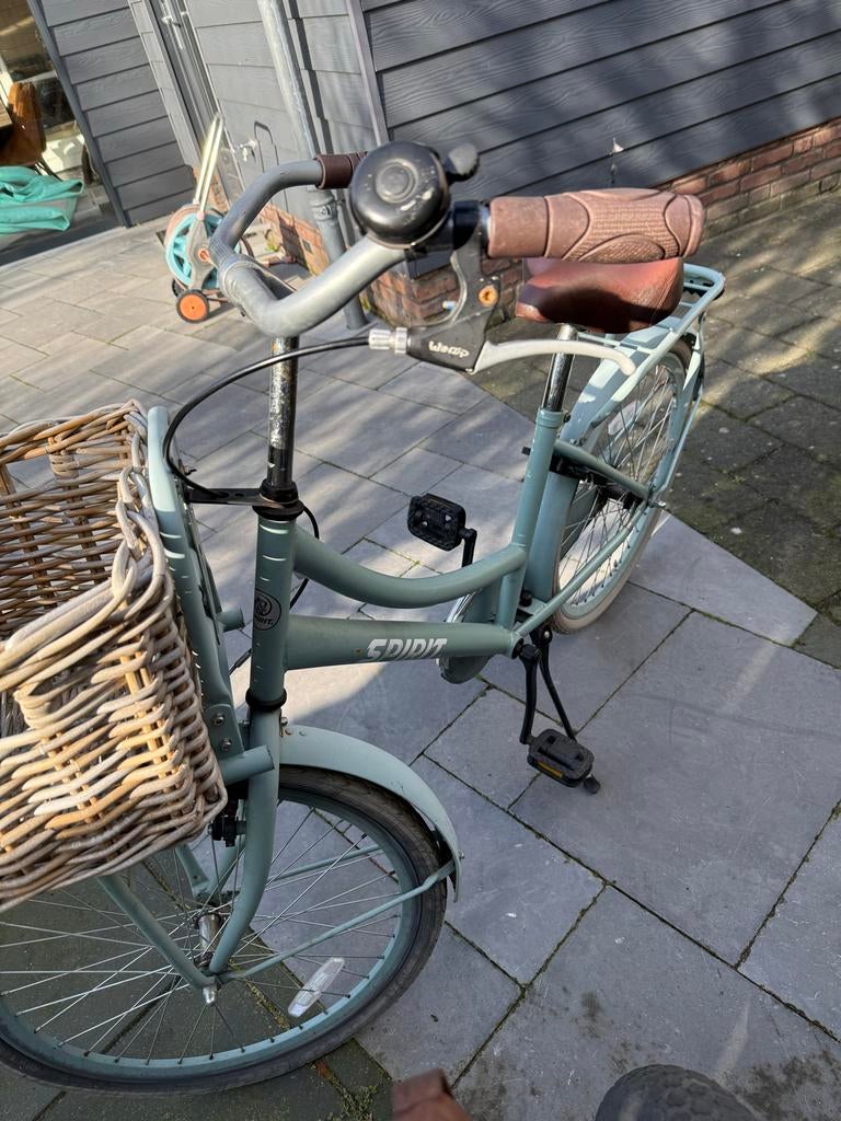 Spirit fiets met mand, Fietsen en Brommers, Fietsen | Meisjes, Zo goed als nieuw, Ophalen of Verzenden