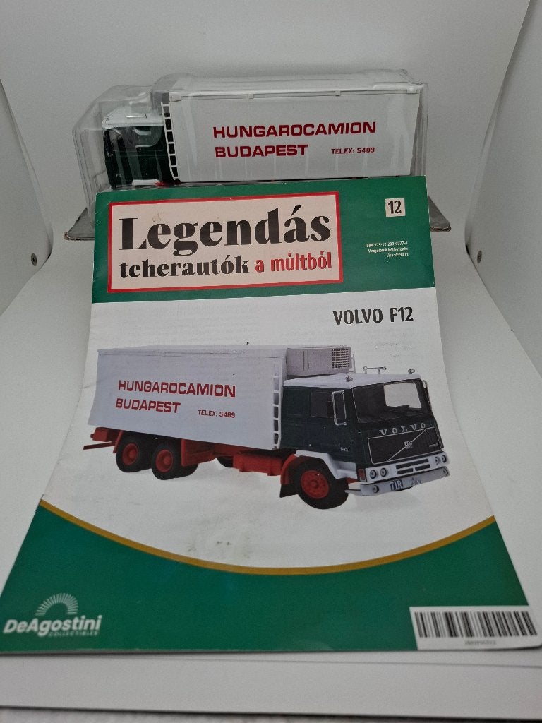 Volvo F12 Truck Hungarocamion - DeAgostini 1/43, Verzenden, Zo goed als nieuw, Bus of Vrachtwagen, Overige merken
