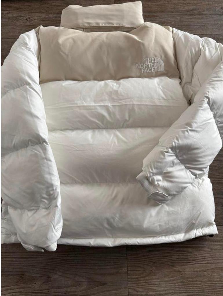 The North Face Jas Maat M, Kleding | Heren, Jassen | Winter, Ophalen of Verzenden, Gedragen, Maat 48/50 (M), Beige