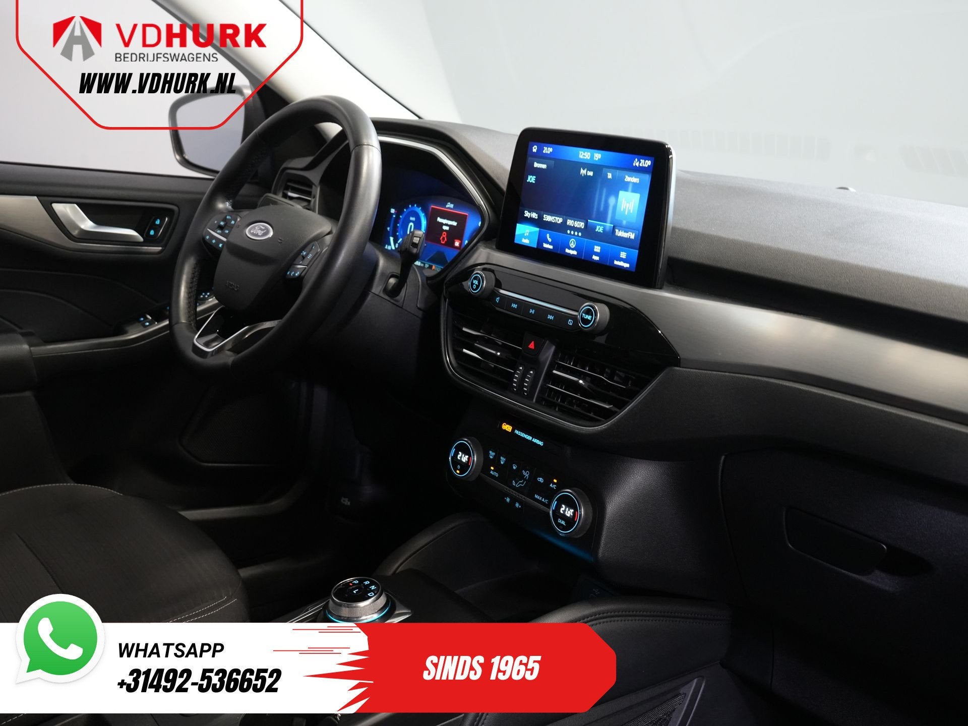 Ford Kuga 2.5 PHEV 225 pk Titanium LED/ Carplay/ Virtual Coc, Auto's, Ford, Gebruikt, Euro 6, 4 cilinders, Hybride Elektrisch/Benzine