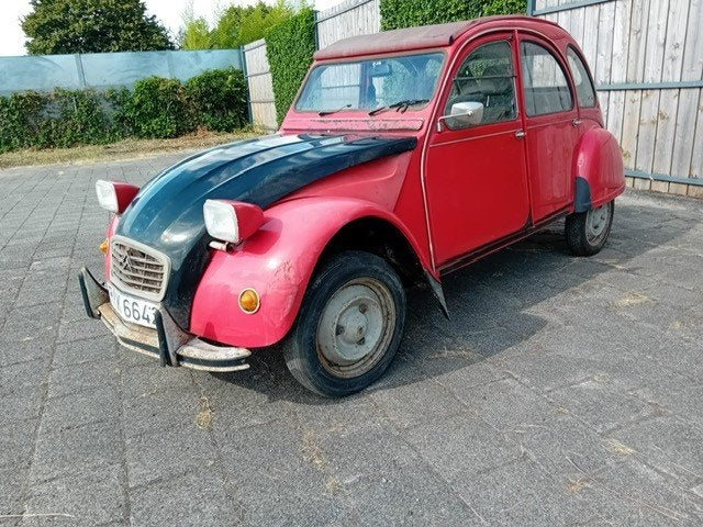 Citroën 2cv6 Club 1987, Voorwielaandrijving, Stof, 597 cc, 29 pk