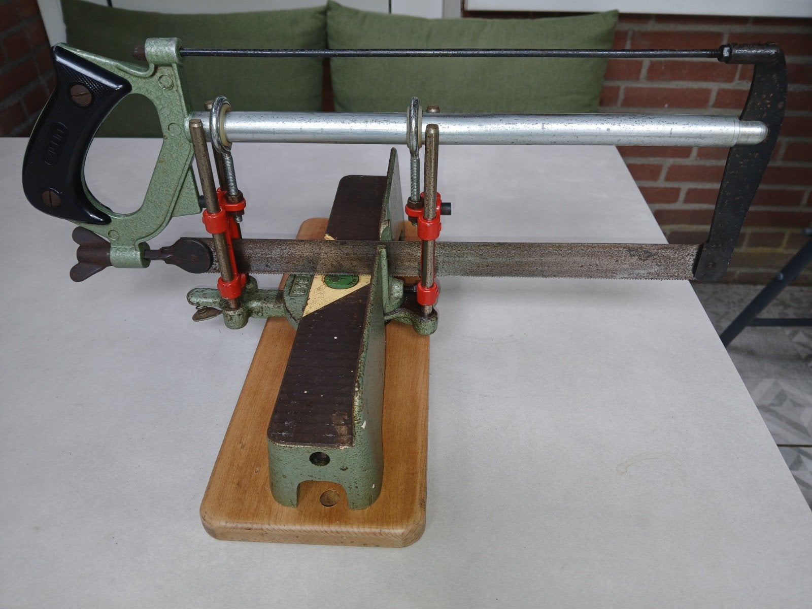 Ulmia Verstekzaag 348, Doe-het-zelf en Verbouw, Ophalen of Verzenden, Gebruikt, Zaag, Overige merken