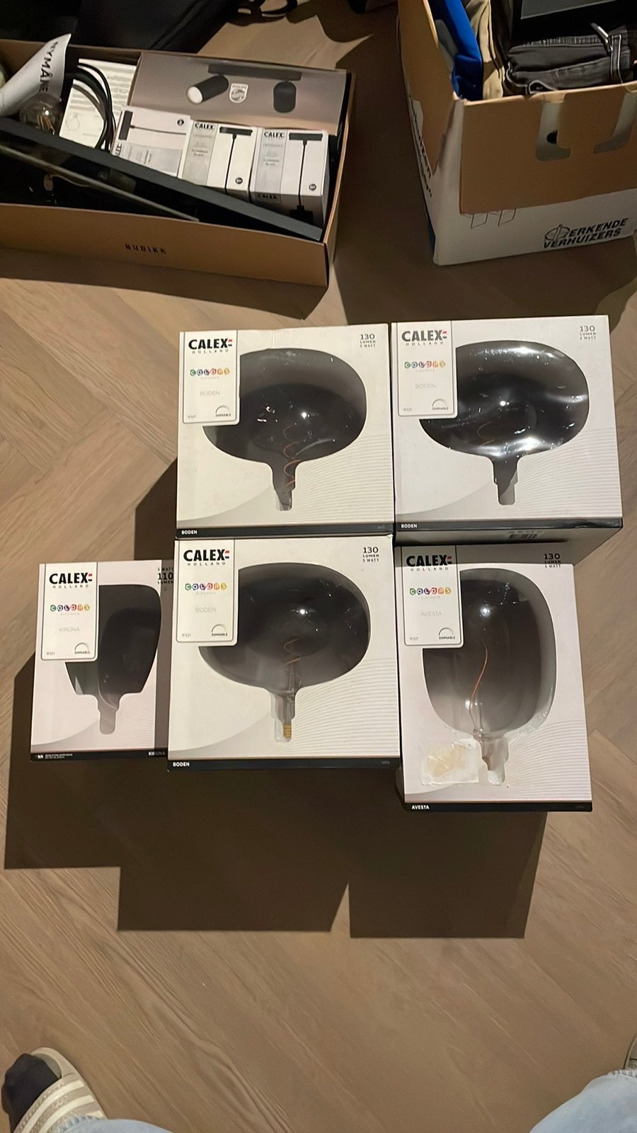 Calex lampen, Ophalen, Zo goed als nieuw, Slot