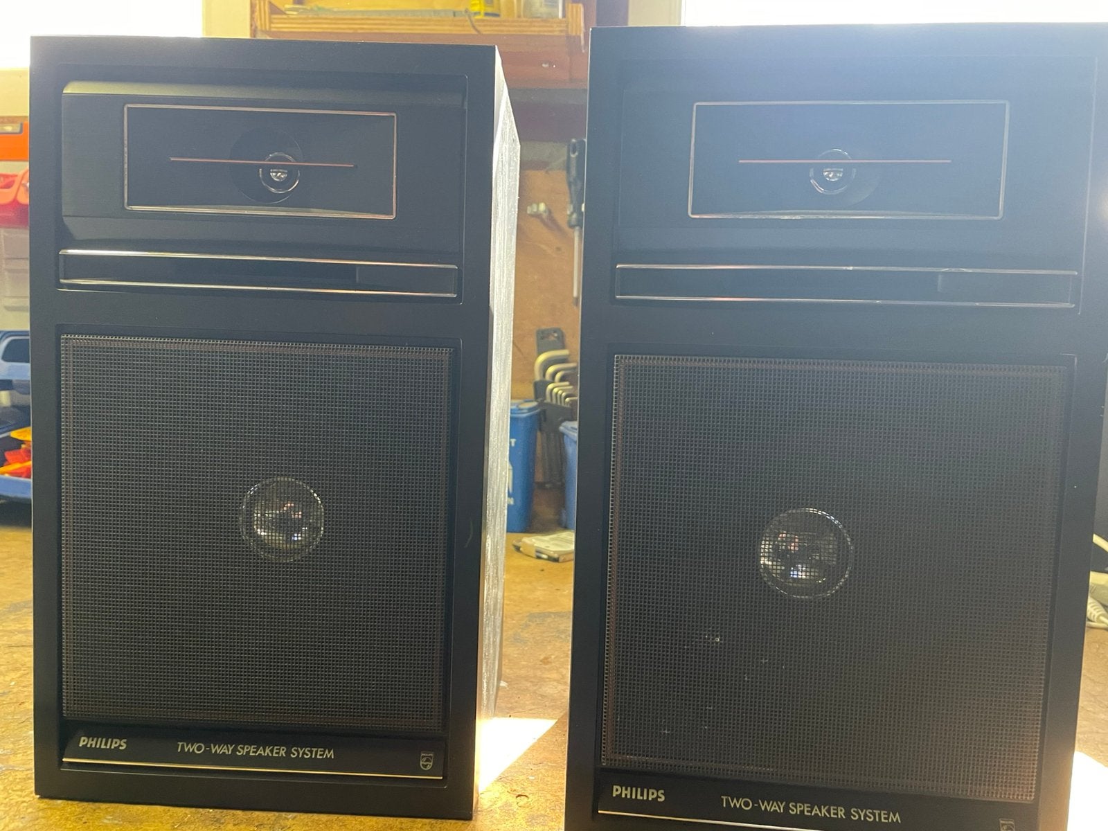 Philips audiorack, Ophalen, Gebruikt