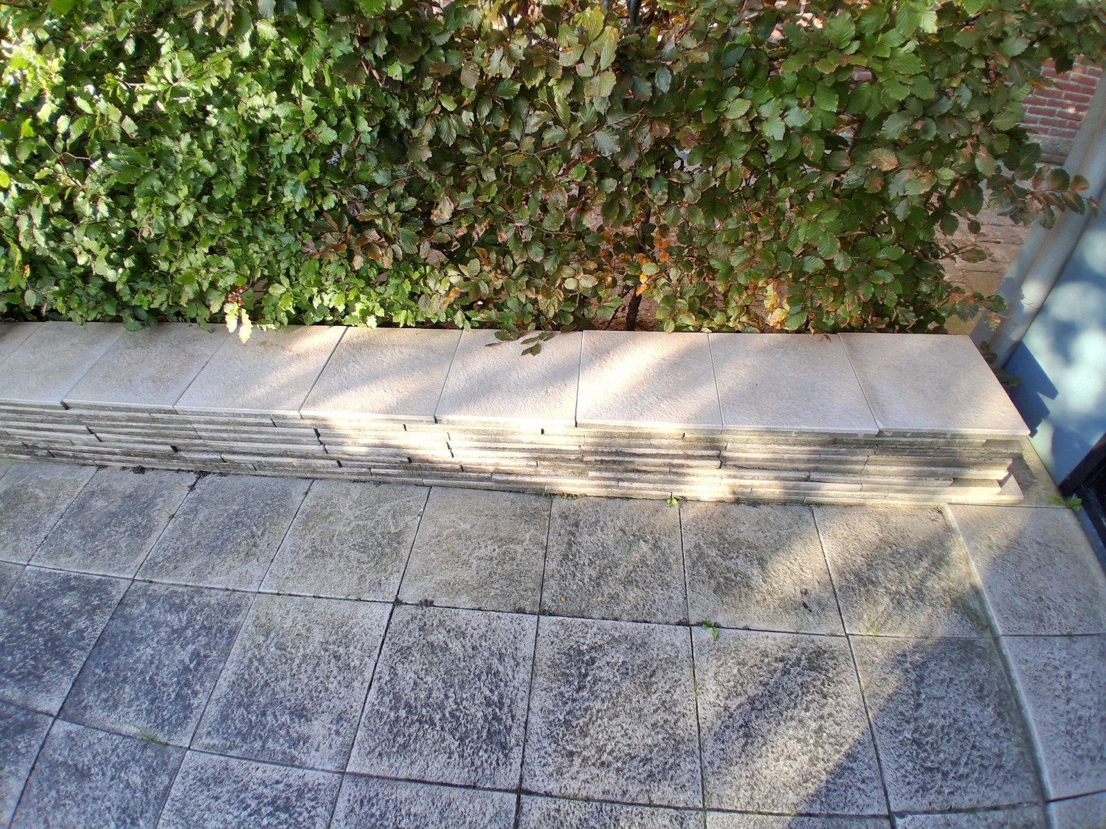 Gebruikte terrastegels van beton, Tuin en Terras, Ophalen, Gebruikt, 10 m² of meer, Beton