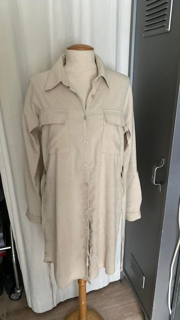 Revelation Blouse/jurk baby rib. Crèmekleur, Kleding | Dames, Blouses en Tunieken, Ophalen of Verzenden, Zo goed als nieuw, Maat 38/40 (M)