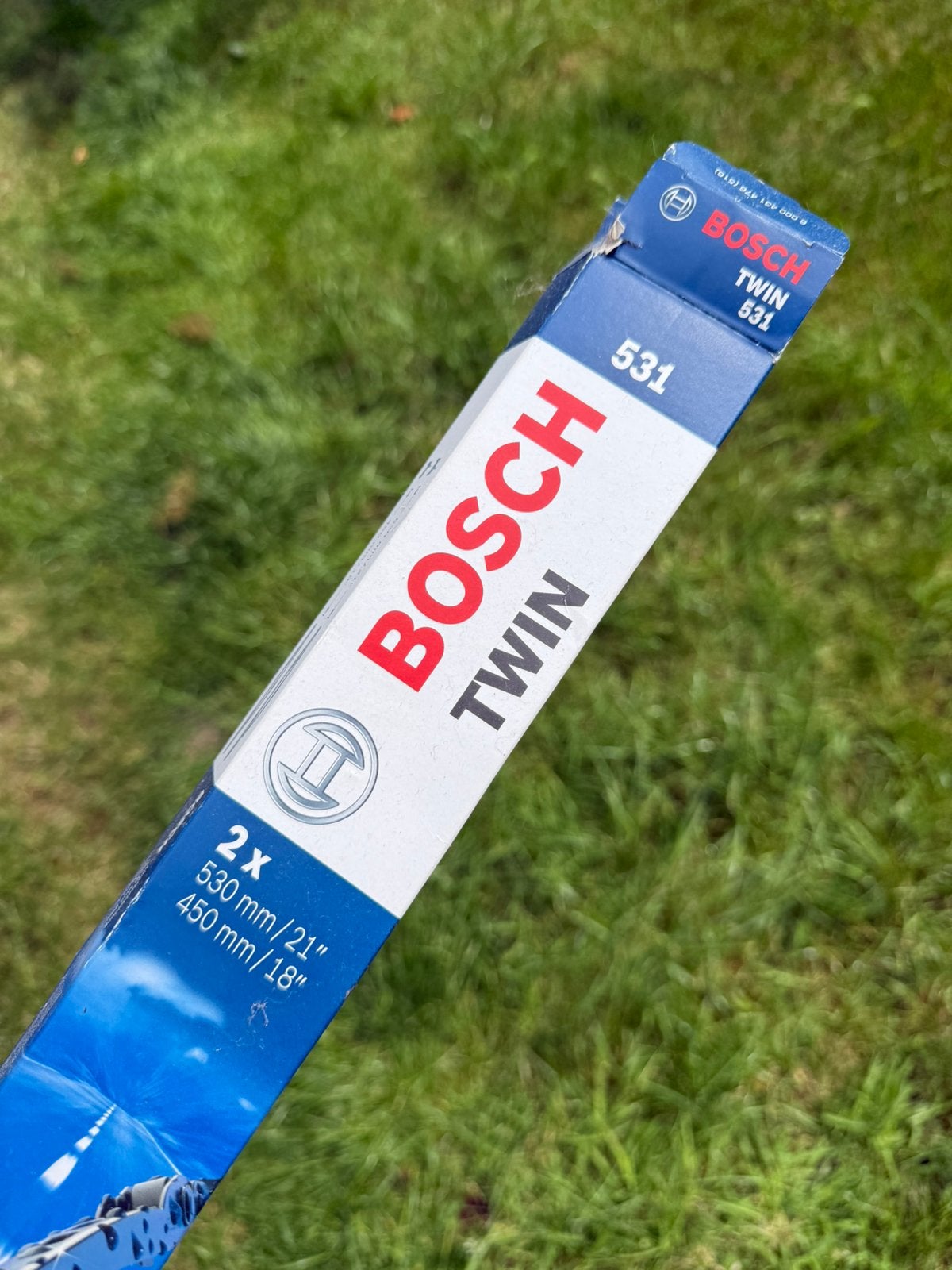 Bosch twin ruitenwisser enkel longlife rubber quick clip new, Ophalen, Nieuw, Mazda