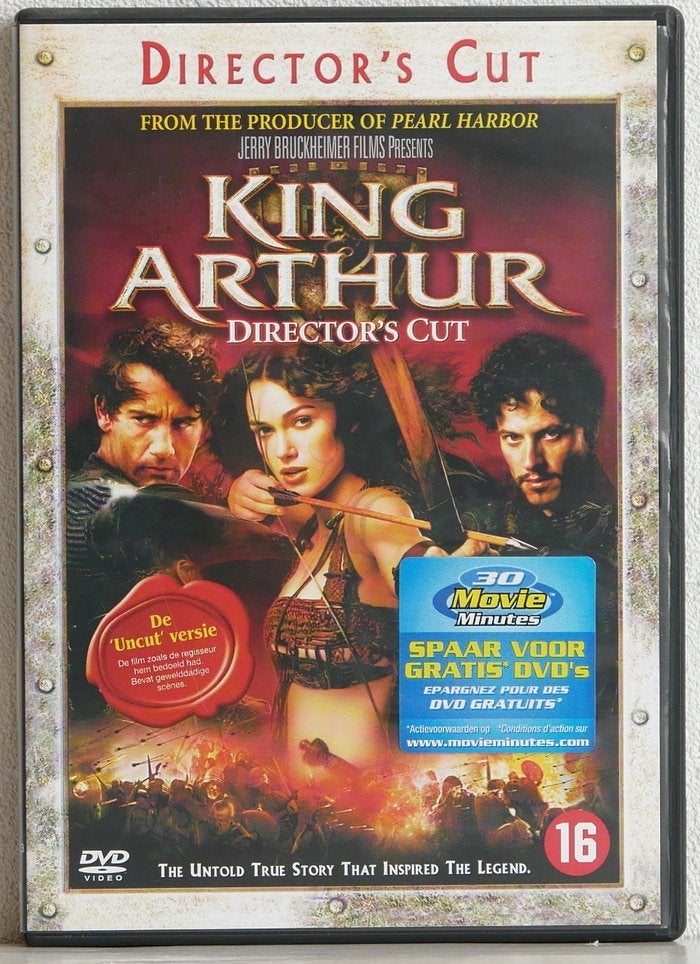 King Arthur. Director’s Cut (dvd), Engels, Vanaf 16 jaar, Nederlands, Inclusief doosje
