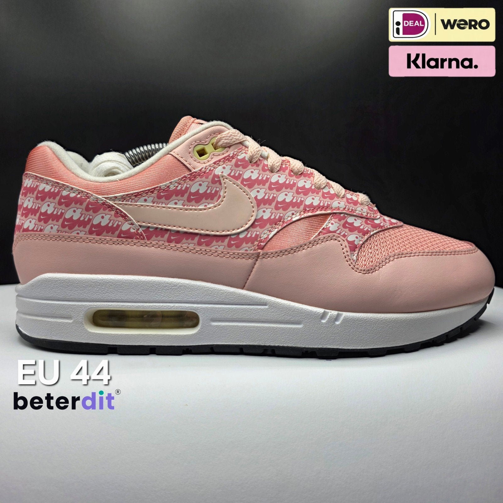 Nike Air Max 1 'Strawberry Lemonade' Maat: 44, Nike air max, Ophalen of Verzenden, Nike, Nike