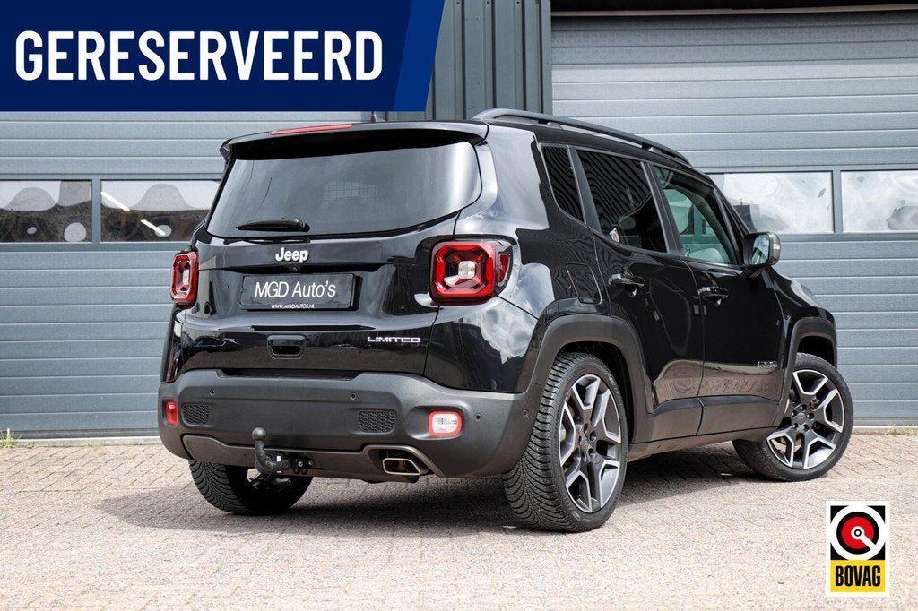 Jeep Renegade 1.3T Limited LPG G3 |LED|CAMERA|STOEL+STUURVER, Auto's, Jeep, Gebruikt, Huisgarantie, 4 cilinders, Automatische klimaatregeling