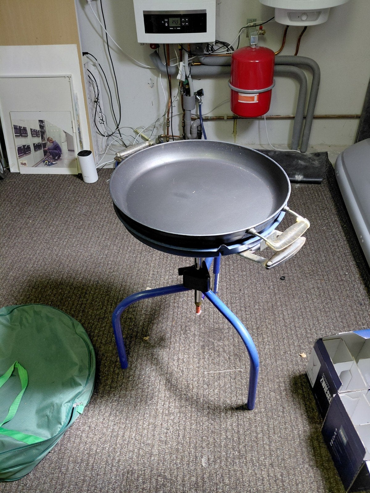 Cadac Pan met Paella Pan en Opbergtas, Ophalen, Gebruikt