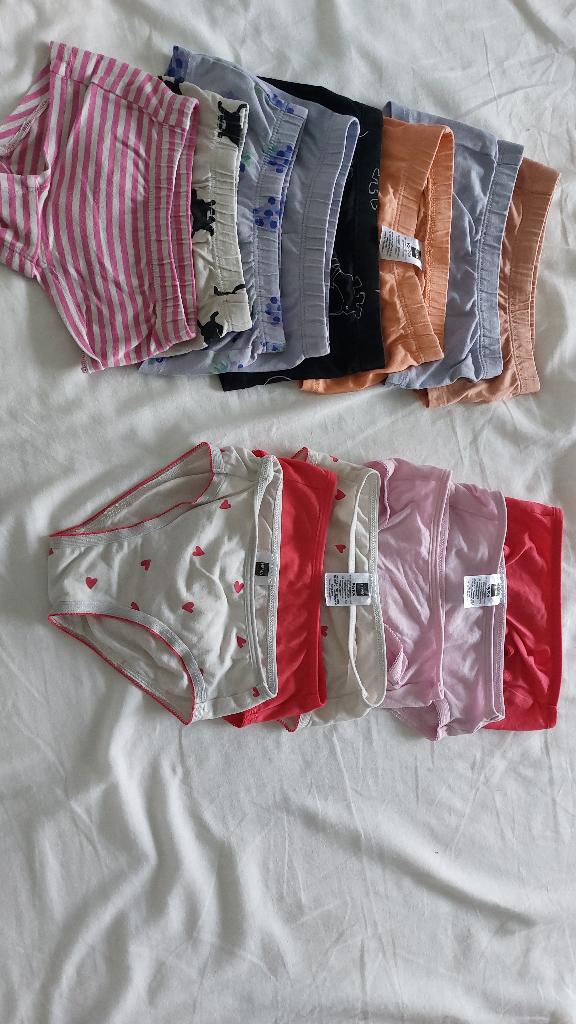 Ondergoed meisje hema maat 98 104, Nacht- of Onderkleding, Gebruikt, Meisje, Ophalen of Verzenden