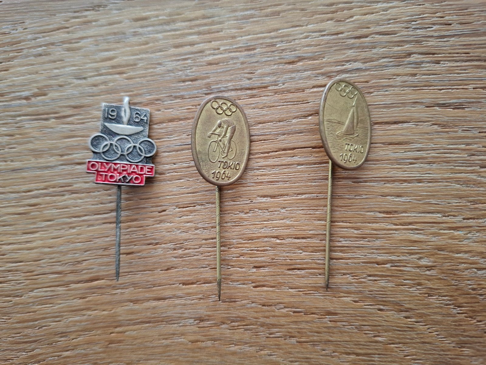 Speldjes prikkers pins Olympische Spelen 1964 Tokio Tokyo, Ophalen of Verzenden, Sport