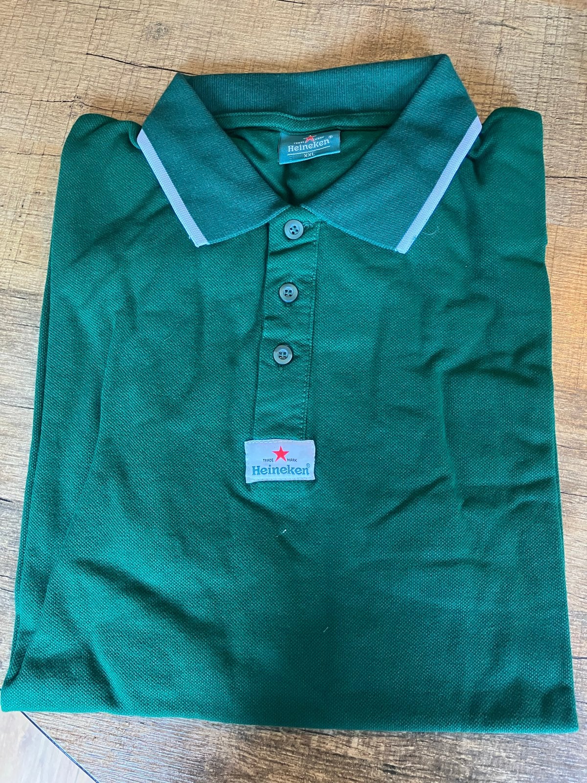 Heineken Polo Shirt Groen XL nieuw, Ophalen, Nieuw, Overige maten, Groen
