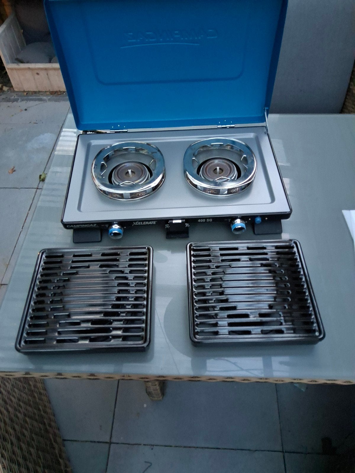 Campingaz Xcelerate 400 SG gasbrander - Zo goed als nieuw, Ophalen, Zo goed als nieuw