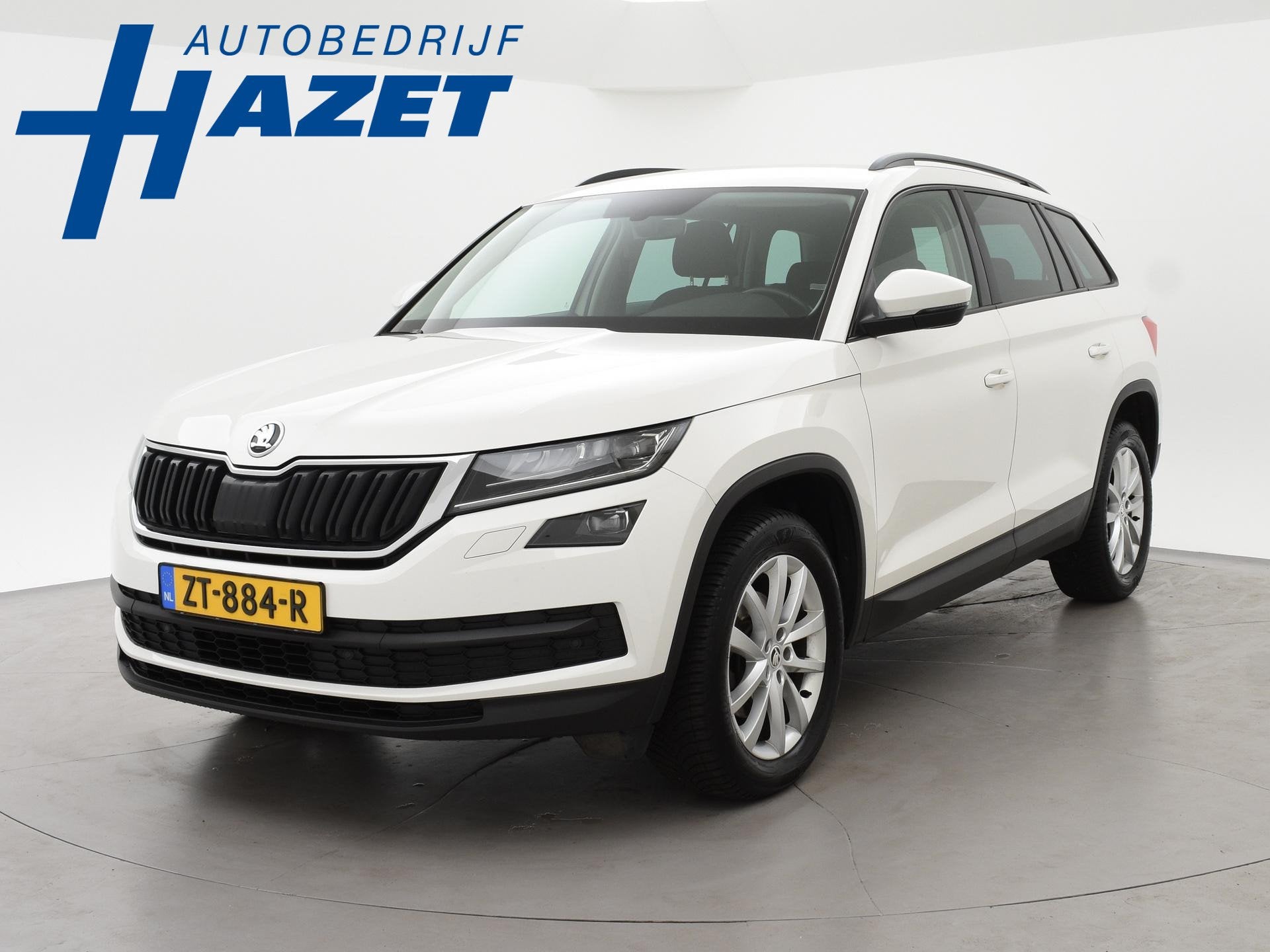 Skoda Kodiaq 1.4 TSI ACT 150 PK DSG + LED | STOELVERWARMING, Auto's, Stof, 4 cilinders, 150 pk, Wit